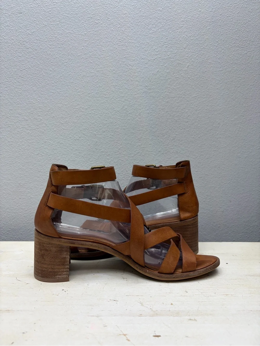 Madewell Brown Leather Talisa Sandals Size 9.5